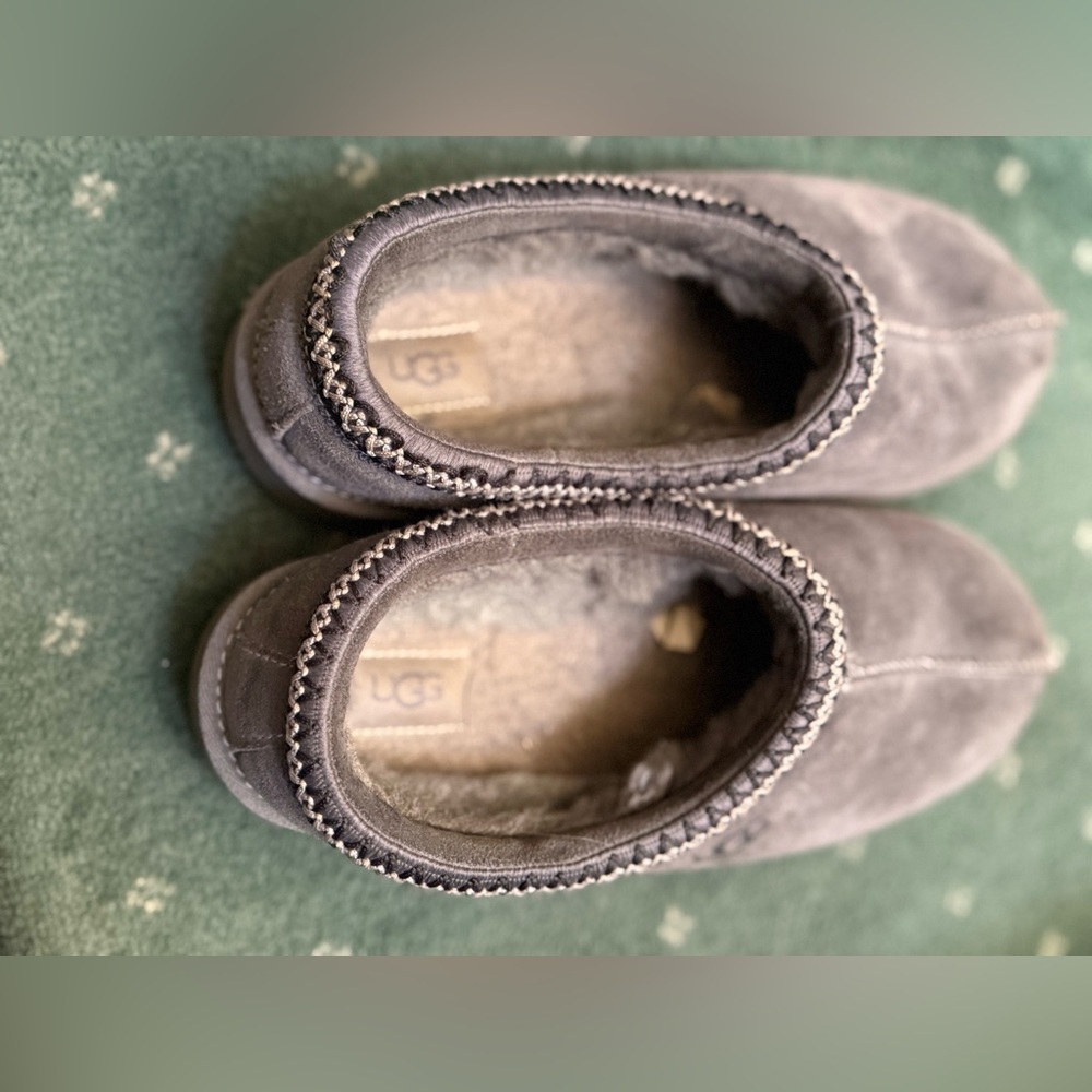 UGG Men's Grey Tasman Slipper - Picture 6 of 8